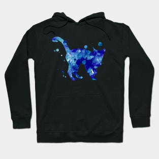 Bombay Cat Watercolor Painting Hoodie